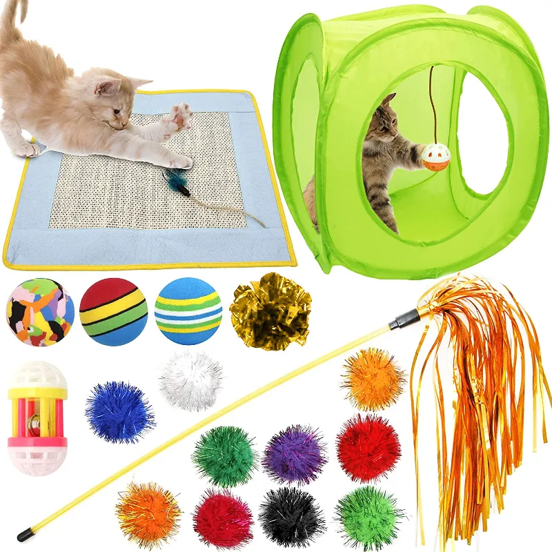 18 Cat & Kitten Toy Assortments