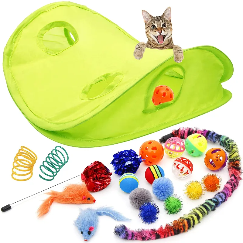 18 Cat & Kitten Toy Assortments
