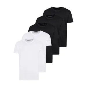 5 PACK T-SHIRTS - 2XWHITE
