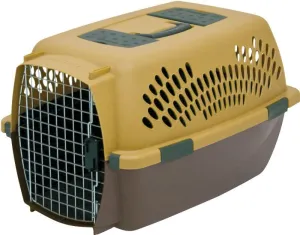 Aspenpet Pet Porter 21089 Fashion Pet Carrier, 24.1 in W, 16.7 in D, 14-1/2 in H, Plastic, Black/Falcon :EA: QUANTITY: 1