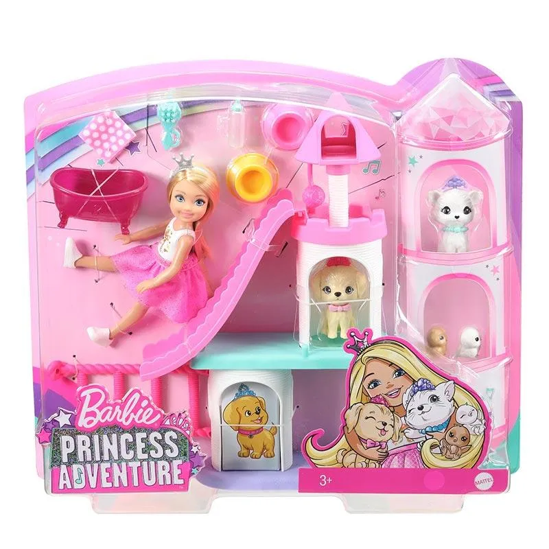 Barbie Chelsea Princess Adventure Doll And Playset 1