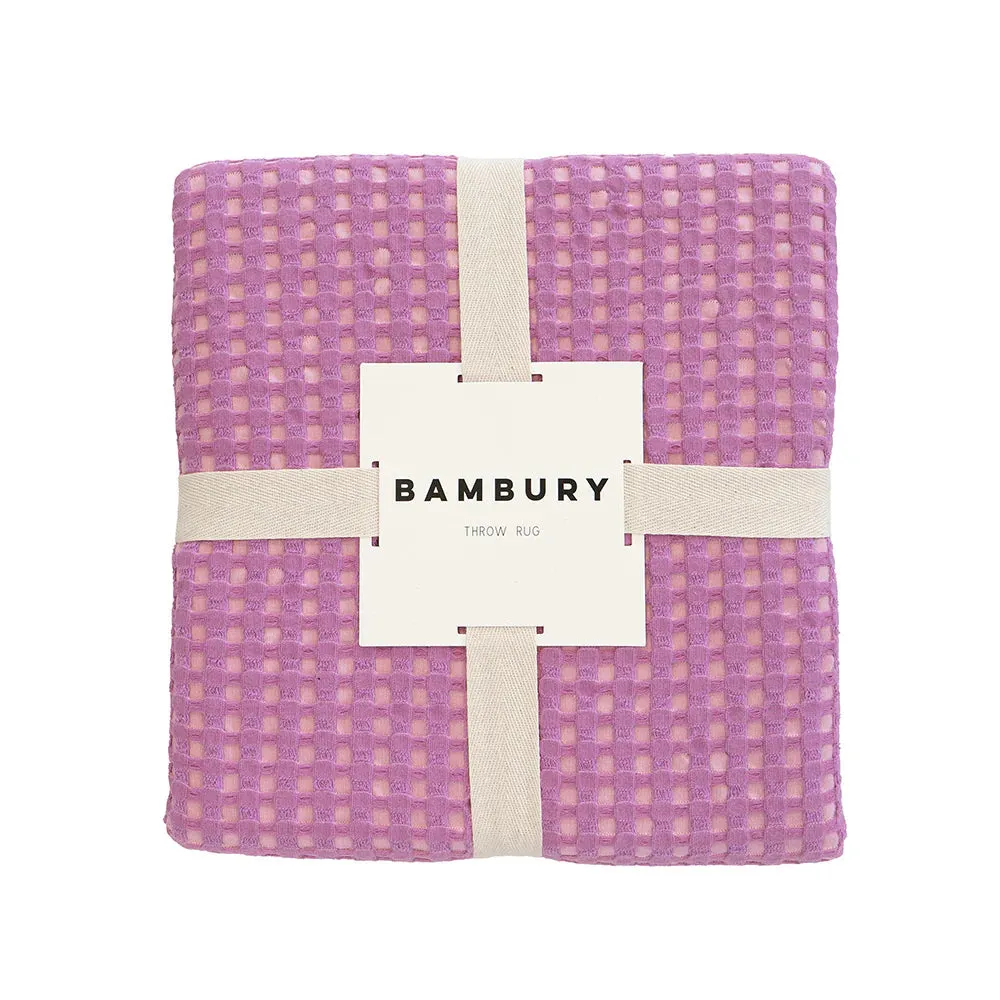 Dora Throw Orchid by Bambury
