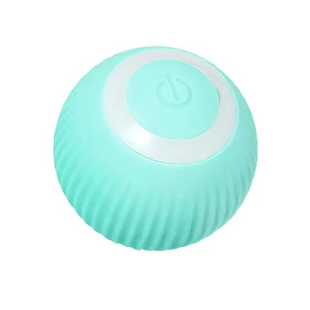 Electric Cat Ball Toys Automatic Rolling Smart Cat Toys Interactive for Cats Training Self-moving