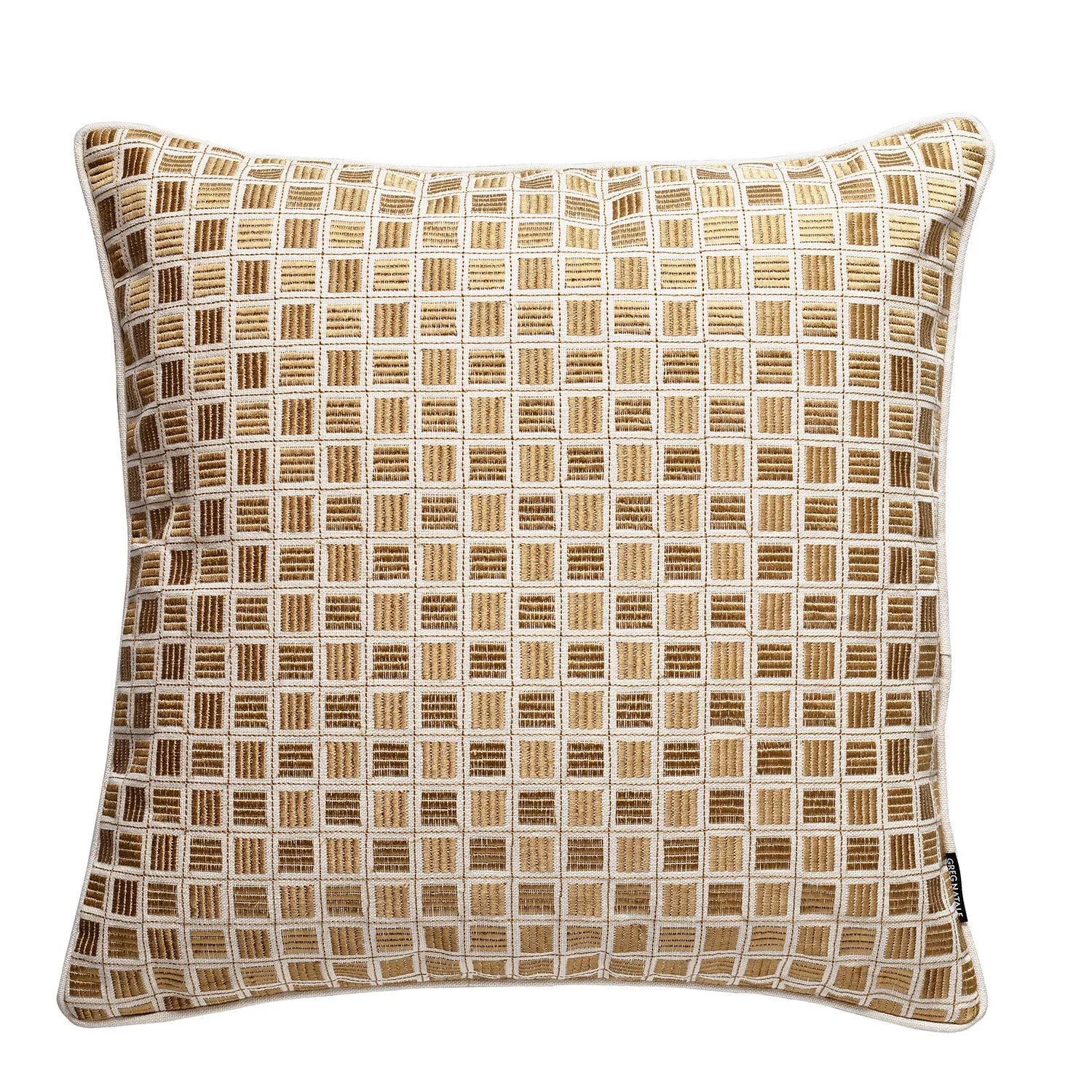 greg natale | capella cushion | gold