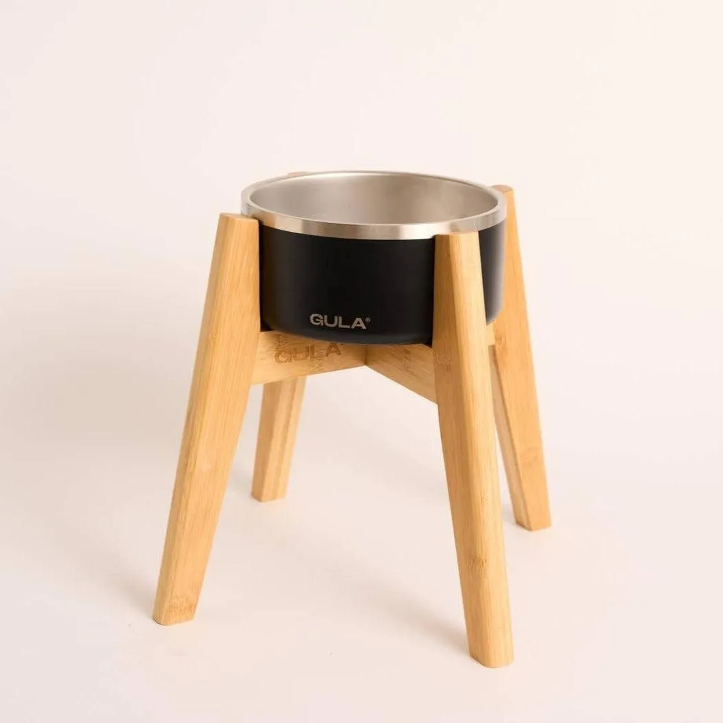 GULA | Double walled and insulated - Black Dog Bowl