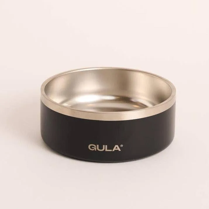 GULA | Double walled and insulated - Black Dog Bowl