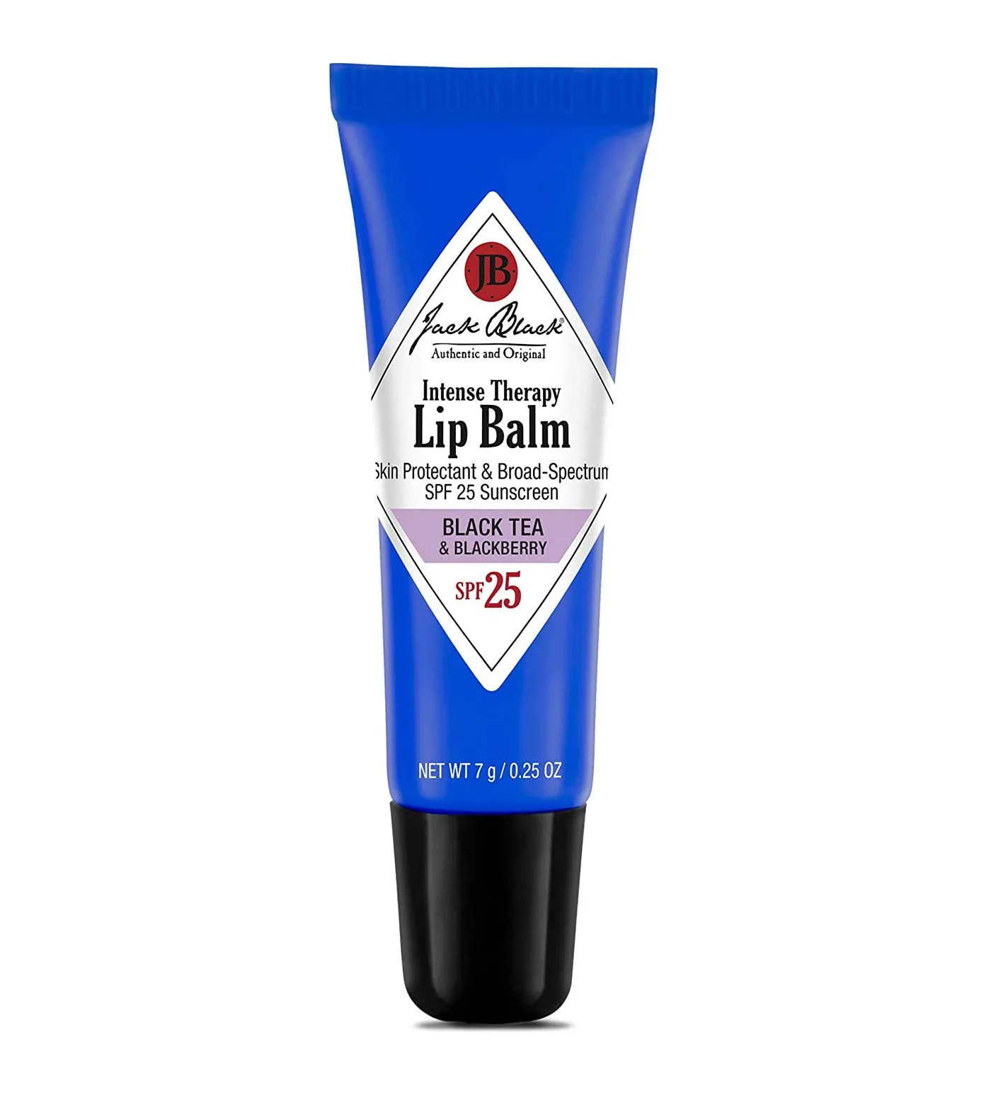 Jack Black Intense Therapy Lip Balm SPF 25 Black Tea-Blackberry