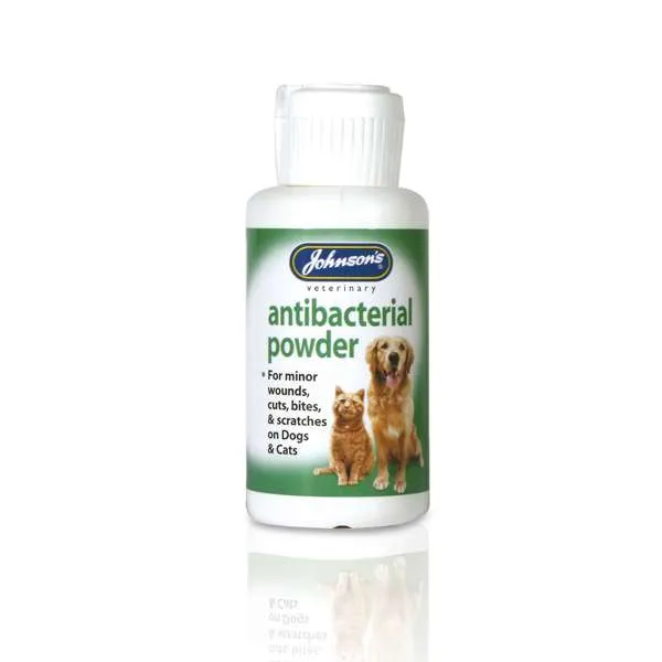 Johnson's Veterinary Anti Bacterial Powder Cat & Dog 20g