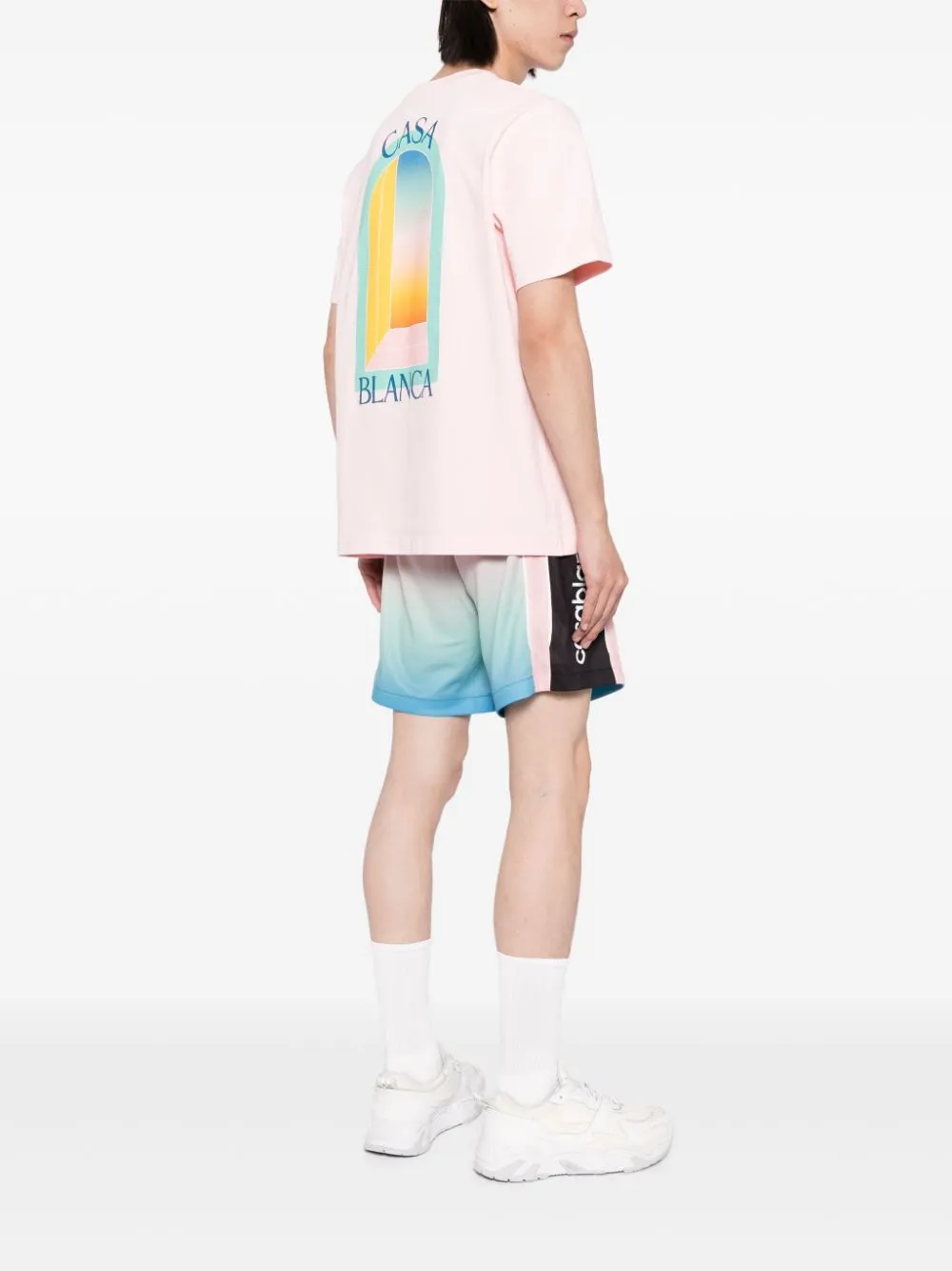L'Arc Coloré cotton T-shirt