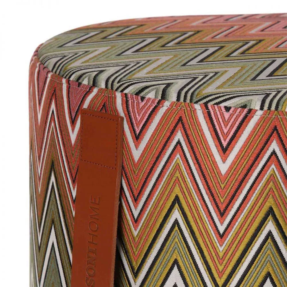 missoni home | birmingham cylinder pouf | colour 157