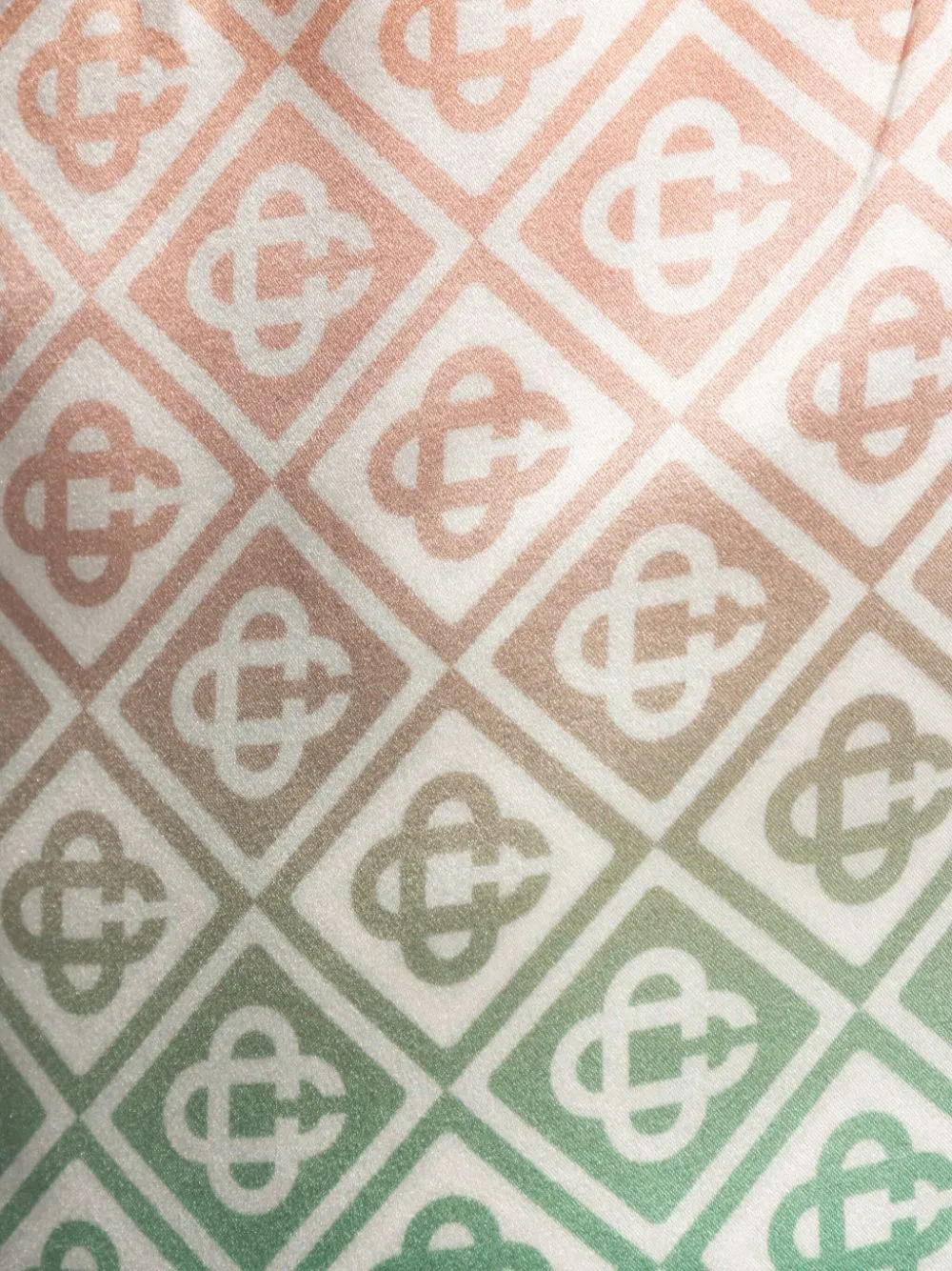 monogram-print deck shorts