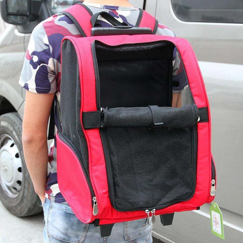 Seattle Summit Combination Backpack/Trolley Pet Carrier