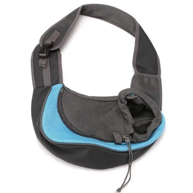 Shoulder Sling Front Mesh Cat Carrier