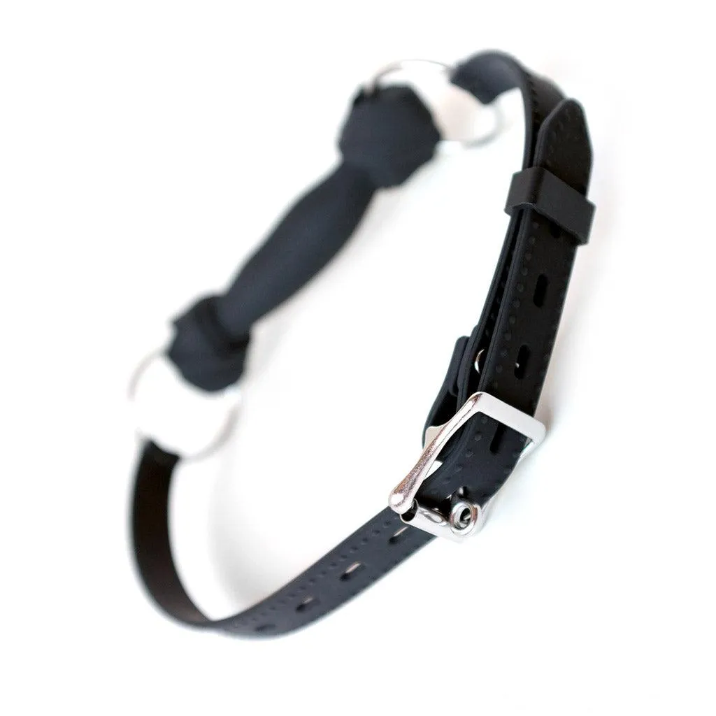 Silicone Bone Gag with Silicone Strap