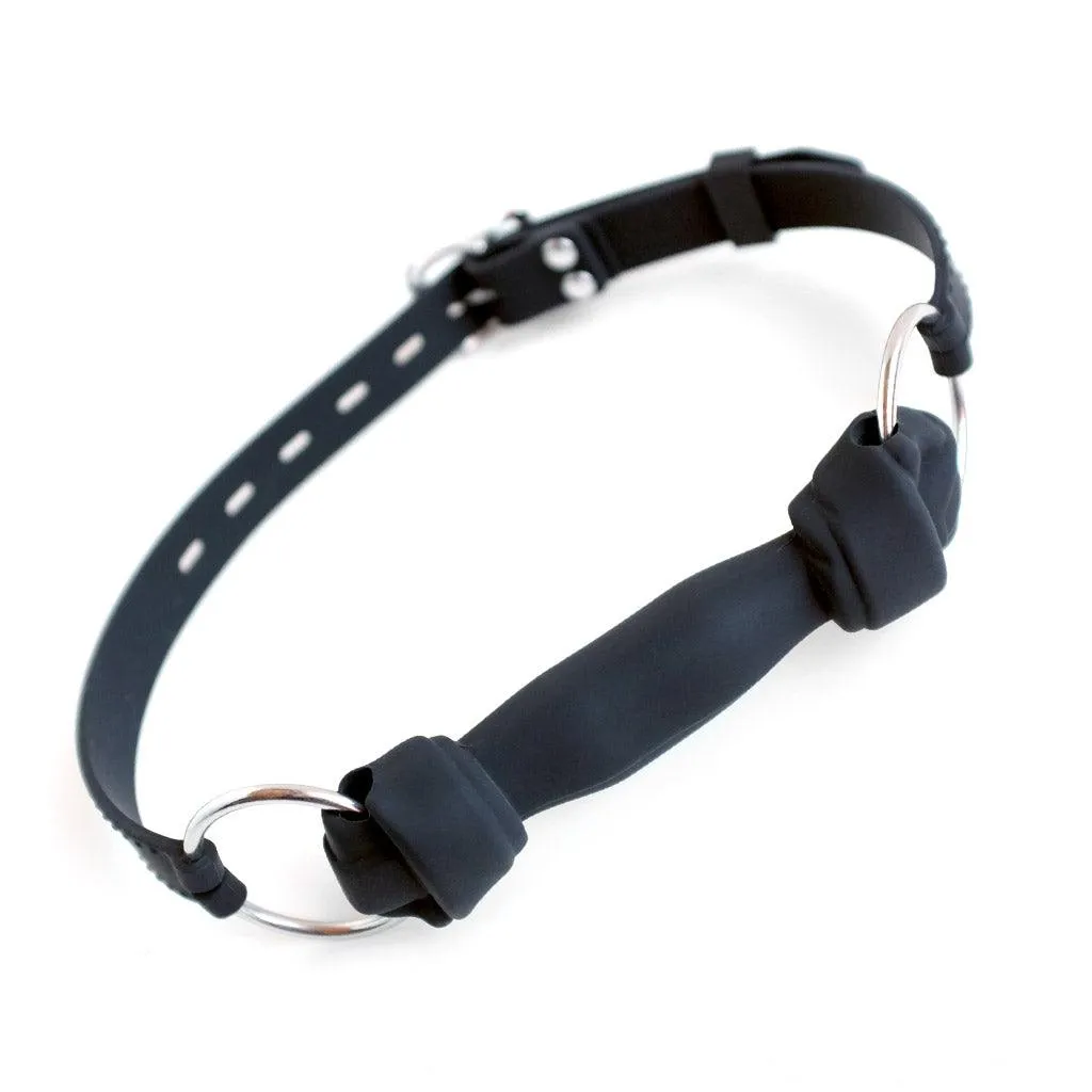 Silicone Bone Gag with Silicone Strap