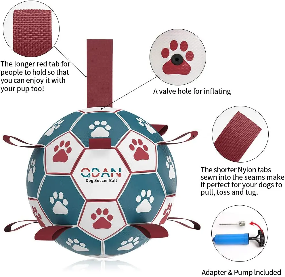 Soccer Ball Straps Dog Toys