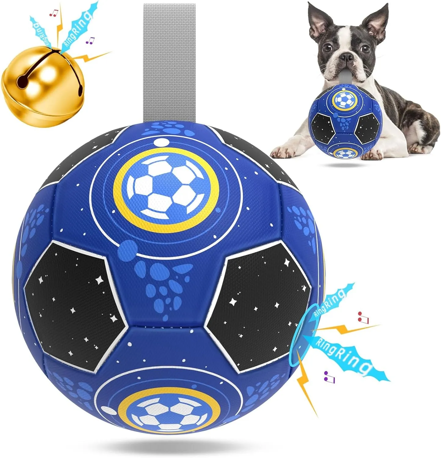 Soccer Ball Straps Dog Toys