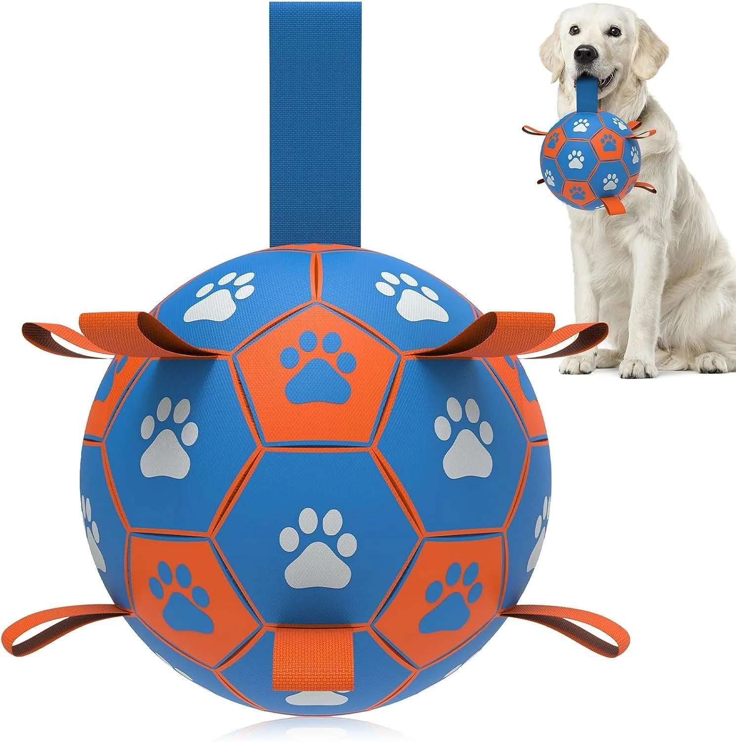 Soccer Ball Straps Dog Toys