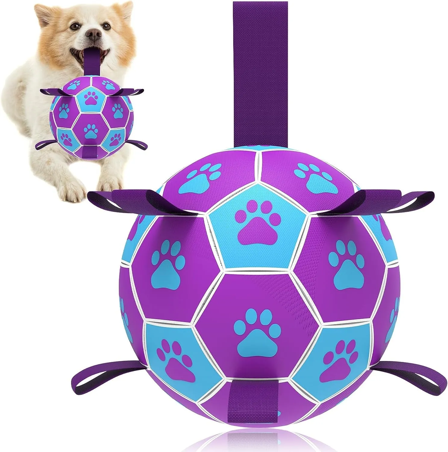 Soccer Ball Straps Dog Toys