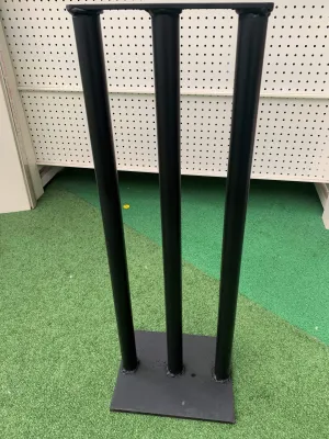 WSC Black Metal Stumps
